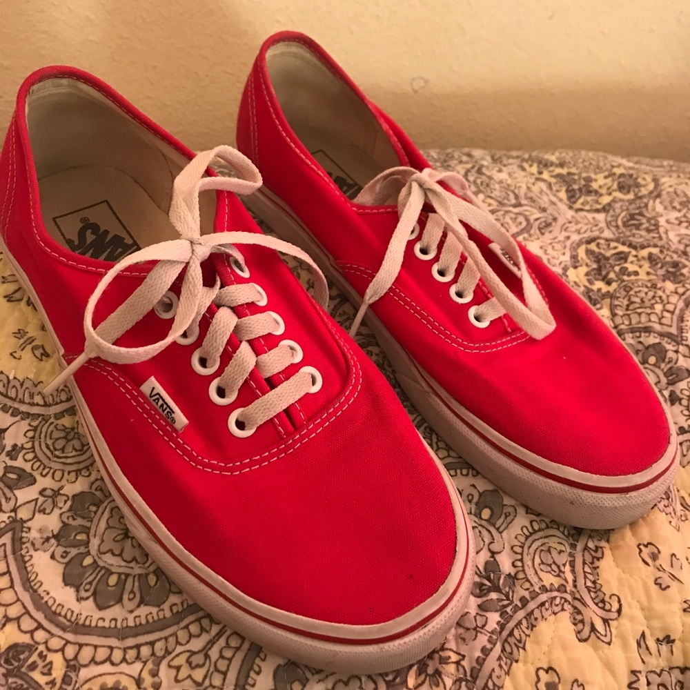 Red Vans